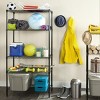 Alpha 5 Tier Shelving - Black - Safavieh - 2 of 4