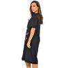 Just Love Short Sleeve Nightgown Oversized Screen Print Sleep Dress for Women - 2 of 3