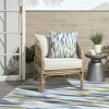 Waverly Bits N Pieces 20" x 20" Navy Indoor/Outdoor Throw Pillow - 2 of 4