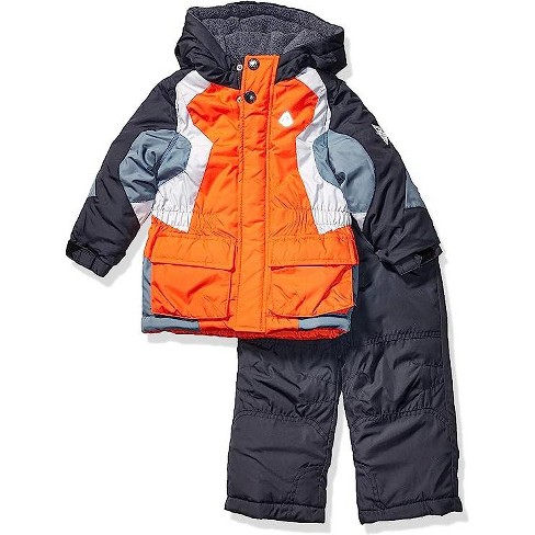 London Fog Big Boys' Heavyweight 2-piece Coat & Snow Pant Snowsuit