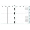 Kahootie Co. Kahootie Co Undated Monthly Calendar 9" x 11.5" Gray Design (ITKCLGD) - 3 of 4