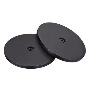 Unique Bargains Acrylic 360 Degree Rotating Durable Convenient Lazy Susan Base Turntable 2 Pcs - 1 of 4