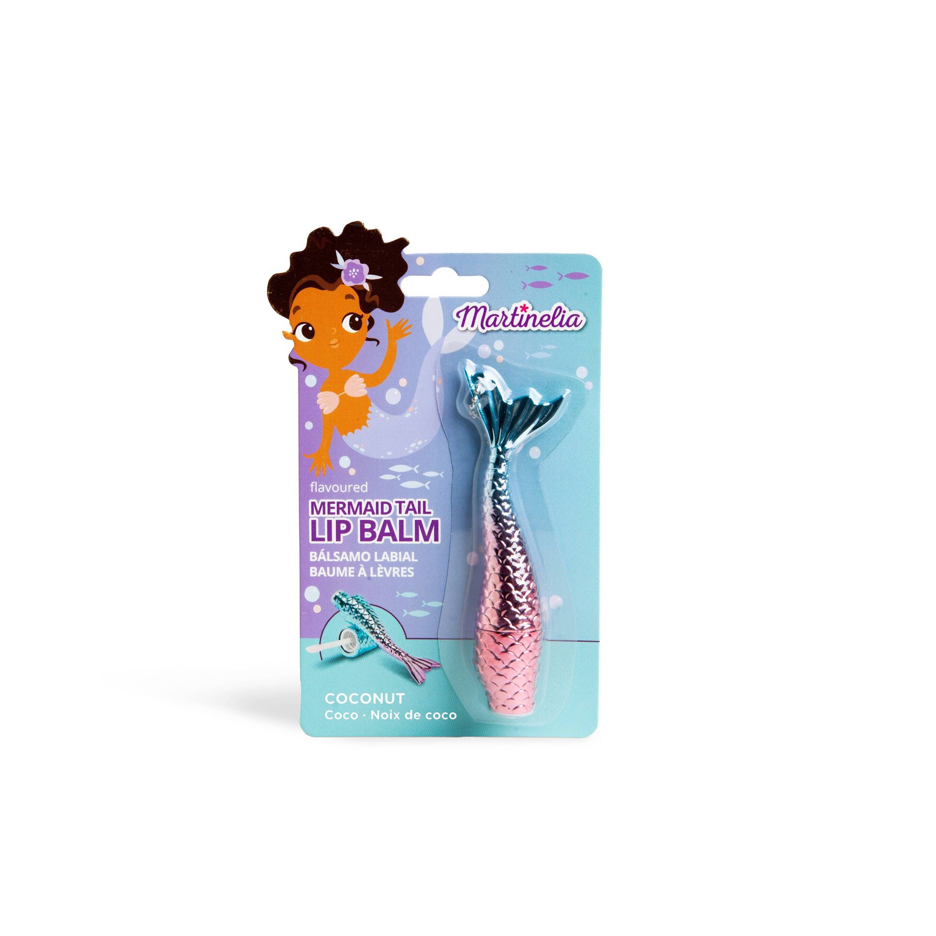 Toysmith Mermaid Tail Lip Gloss - Blue Coconut