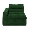 Lazy floor sofa, modern floor lounge chair with left arm, comfortable beanbag sofa, suitable for living room bedroom office - Beige - 3 of 4