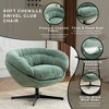 CAVINAS Stylish 360° Swivel Barrel Accent Chair,Accent Chair for Living Room,Bedroom,Reading Corner - 4 of 4