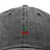 Dalix Lil Cherry Embroidered Cotton Summer Outdoor Baseball Cap Dad Hat Womens - 2 of 4