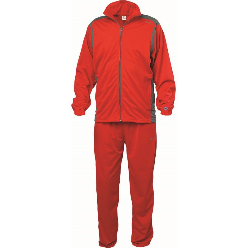 Cliff Keen All American Wrestling Warm-up Suit - Scarlet/Gray, 1 of 2