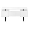 NicBex 60" Modern Computer Desk with Reversible Left/Right Setup 2 Storage Drawers & File Drawer Metal for Home Office, Laptop/Work - 3 of 4