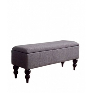 Storage Bench Gray - Ore International - 1 of 4
