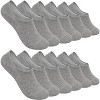 SERISIMPLE Women No Show Thin Womens Viscose Bamboo Socks Low Cut Invisible Non Slip with Grips Socks 6 Pairs - 4 of 4