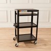 ECR4Kids AV Presentation Cart Stand, Black, 1 - 4 of 4