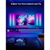 Attop Wall Lights, RGBIC LED Light, Smart Gaming Light Works RGB Light Bar, LED Wall Lights for Bedroom, 2 Panels Set - 3 of 4