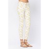 Women's Floral Print Skinny Jeans - Judy Blue - 2 of 4