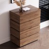 Gaoyangjiaju 21.65" Mid-Century Modern 4-Drawer Storage Cabinet - 4 of 4