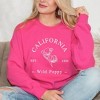 Simply Sage Market Women's Graphic Sweatshirt Embroidered California Flower - 2 of 4
