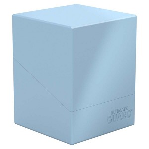 Ultimate Guard Boulder Solid 100+, Deck Case for 100 Double-Sleeved TCG Cards, Baby Blue, Secure & Durable Storage for Trading Card Games, No - 1 of 4