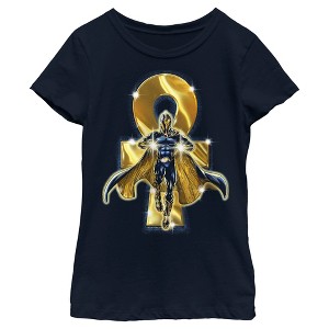Girl's Black Adam Hieroglyph Doctor T-Shirt - 1 of 4