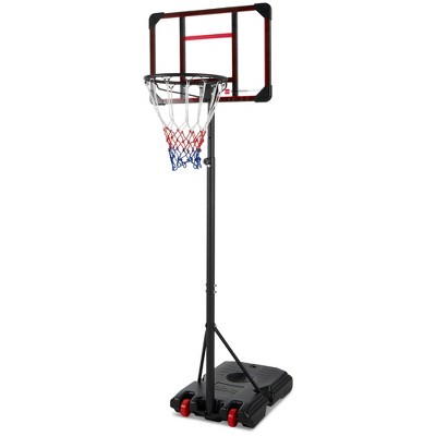 Kingsport Adjustable Free Standing Junior Hoop & Stand Outdoor Basketball Set 
