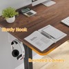 NicBex Standing Writing Desk Adjustable Height Sit Stand Home Office Desk with Splice Board for Living Room, Office - 3 of 4