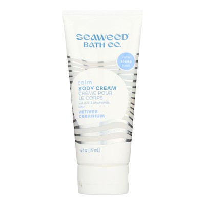 The Seaweed Bath Company Vetiver Geranium Calm Body Cream - 6 oz