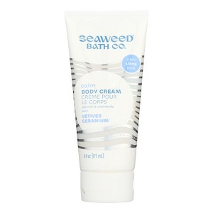 The Seaweed Bath Company Vetiver Geranium Calm Body Cream - 6 oz - 1 of 3