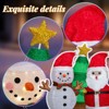 Karl Home Pop-up Set of  Snowman Santa Claus and Tree Lighted Christmas Decoration - 3 of 4