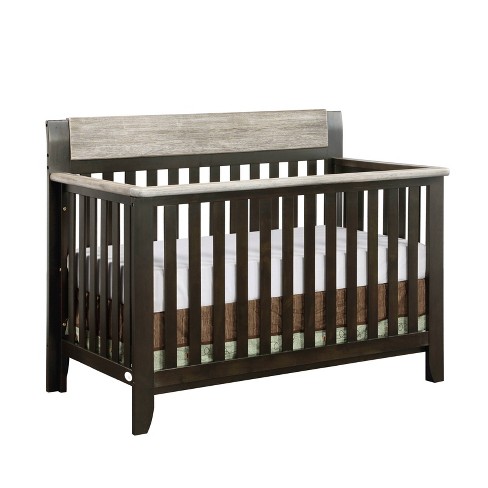 Suite Bebe Hayes 4 in 1 Convertible Crib Coffee weathered Stone Target