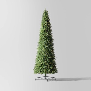 12' Christmas Alberta Warm White Led with Autoconnect with Power Pole and Foot Pedal - Wondershop™ - 1 of 4