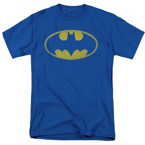 Men's Batman Washed Bat Logo T-Shirt - 1 of 4