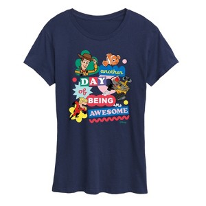 Women's - Disney - Another Day Of Being Awesome Short Sleeve Graphic T-Shirt - 1 of 4