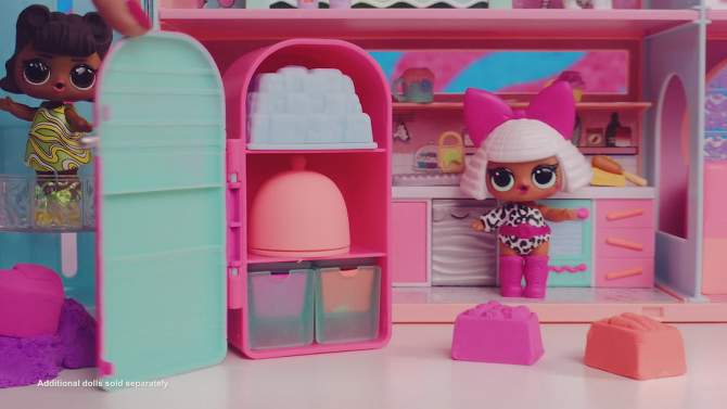 L.O.L. Surprise! Squish Sand Magic House with Tot - Playset with Collectible Doll Squish Sand Surprises Accessories, 2 of 8, play video