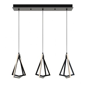AFX Gianna 3 - Light Pendant in  Black - 1 of 4