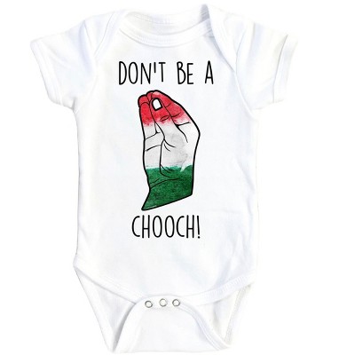 Italian Chooch - Baby Boy Girl Clothes Infant Onesie® Funny Cute Newborn GS1