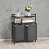 Laundry Sorter with 2 Pull-Out and Removable Bags, Laundry Basket, Laundry Hamper, 12.1 Gal Capacity per Bag - 2 of 4