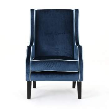 Eddison Traditional Two-Toned Club Chair - Christopher Knight Home