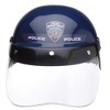 Dress Up America Police Helmet with Transparent Visor for Kids - 3 of 4