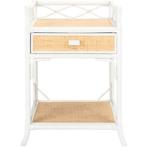 Rumi 1 Drawer 1 Shelf Nightstand - NST4004 - Safavieh - 1 of 4