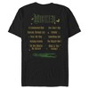 Wicked Men's Movie Glittery Wicked Logo Adult Short Sleeve T-Shirt - 3 of 4