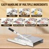 Blade family restaurant manual meat slicer, portable frozen meat slicer, stainless steel vegetable slicer, beef and lamb roll slicer - 2 of 4