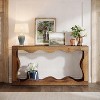 Tribesigns 63 Inches Farmhouse Console Table with Storage - 4 of 4