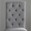 NicBex Set of 2 Classic Tufted Solid Wood Dining Chair with High Back,Velvet Upholstered Armless Chairs for Kitchen,Living Room - 4 of 4