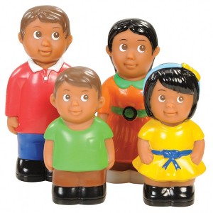 Kaplan Early Learning Multicultural Family Figures - 4 Pieces - 1 of 3