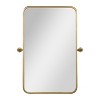 Flash Furniture Finlay Metal Pivot Wall Mirror - Large Accent Vanity Mirror for Bathroom - 4 of 4