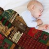 DSANE Magical Christmas Library Christmas Throw Blanket Soft Fleece Christmas Blanket Cozy Flannel Throw for Couch Bed - 4 of 4
