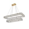 Elegant Lighting Monroe 2 - Light Pendant in  Gold - 2 of 4