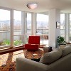 360 Lighting Davis Modern Ceiling Light Flush Mount Fixture 11" Wide White Ring Frosted Glass Dome Shade for Bedroom Kitchen Living Room Hallway House - 4 of 4