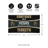 Evergreen Come Back with Tickets Las Vegas Golden Knights 28" x 16" Woven PVC Indoor Outdoor Doormat - 2 of 4