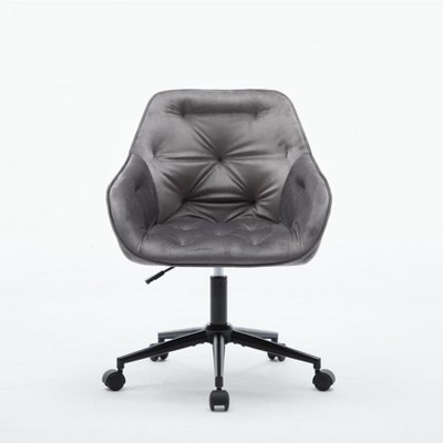NicBex Adjustable Height Velvet Home Office Chair with Weels for Living Room,Bedroom,Study Room