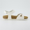 CUSHIONAIRE Lauri Cork Footbed Sandals for Women with Back Strap – Walking Style with Adjustable Buckle Ankle Strap Footbed Slides - 4 of 4
