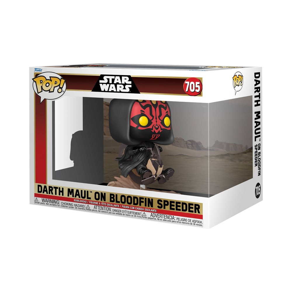 Photos - Action Figures / Transformers Funko POP! Rides Deluxe: Star Wars Darth Maul on Bloodfin Speeder Figure 